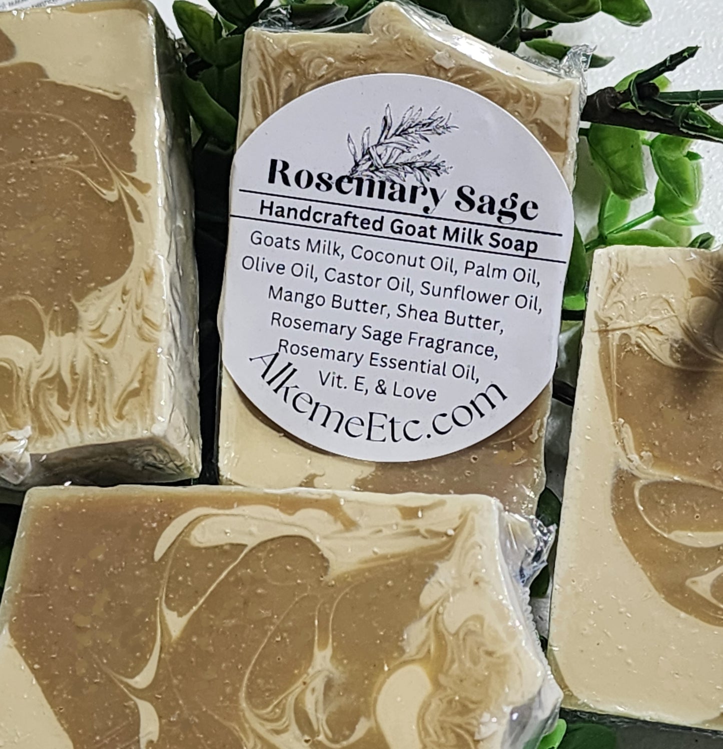 Rosemary Sage Goats Milk Soap 🧼