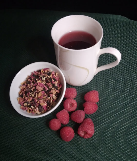 Raspberry Rose Petal Tea